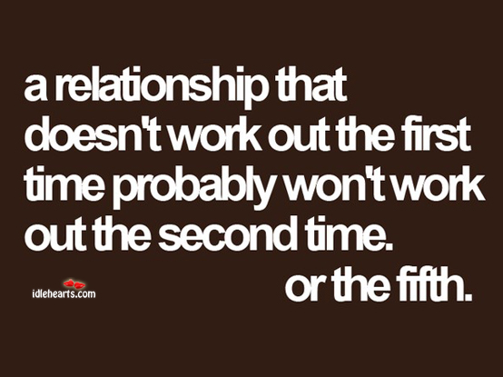 A relationship that doesn’t work out the first.. Image
