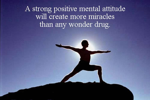 A strong positive attitude will create more miracles Attitude Quotes Image
