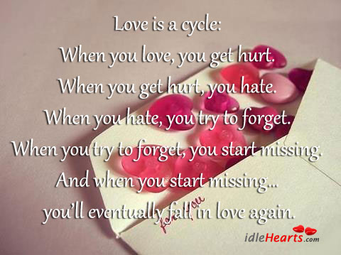 Love is a cycle Image