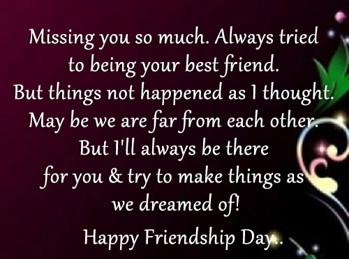 I’ll always be there for you and try to make things as we dreamed of! Best Friend Quotes Image