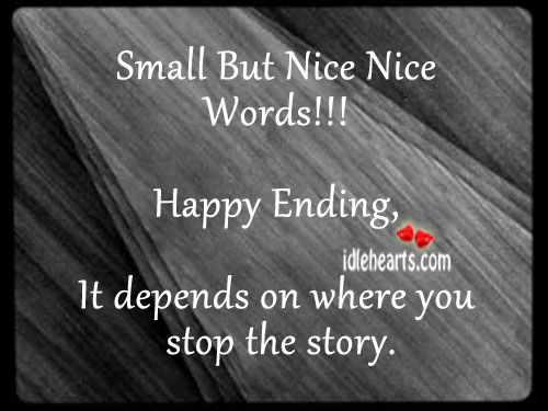 Small but nice nice words!!! Image