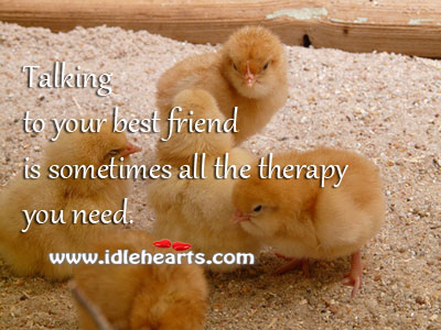 Talking to your best friend Best Friend Quotes Image