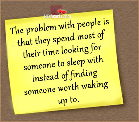 The problem with people is that they spend. Image