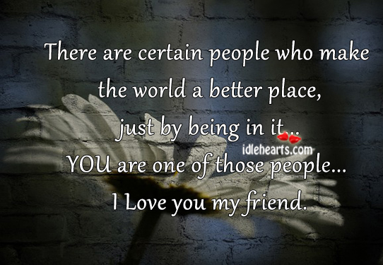 Dedicated to all of you, my friends. Image