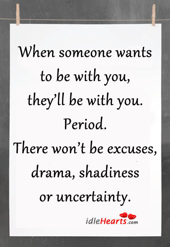 When someone wants to be with you… With You Quotes Image