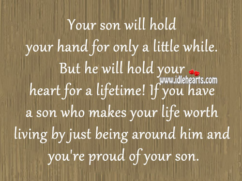 He will hold your heart for a lifetime! Image
