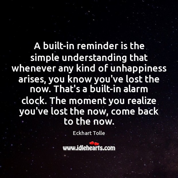 A built-in reminder is the simple understanding that whenever any kind of Realize Quotes Image