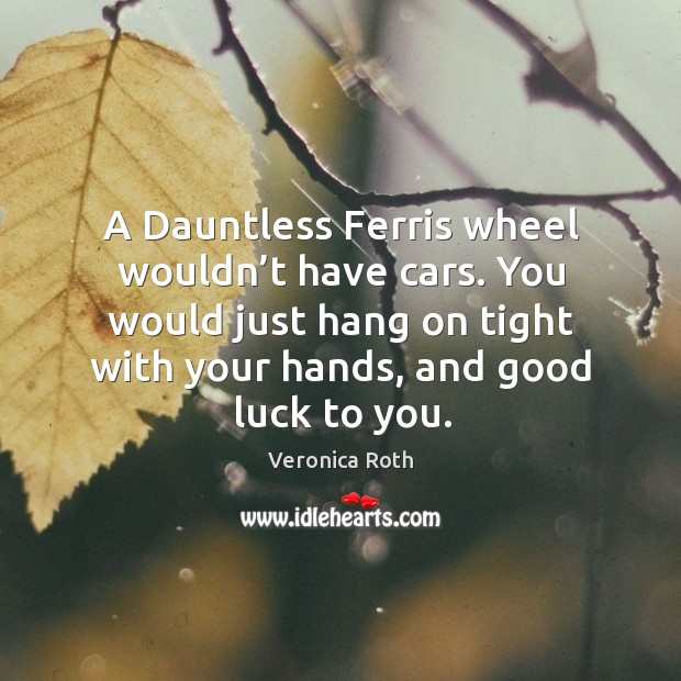 A Dauntless Ferris wheel wouldn’t have cars. You would just hang Image