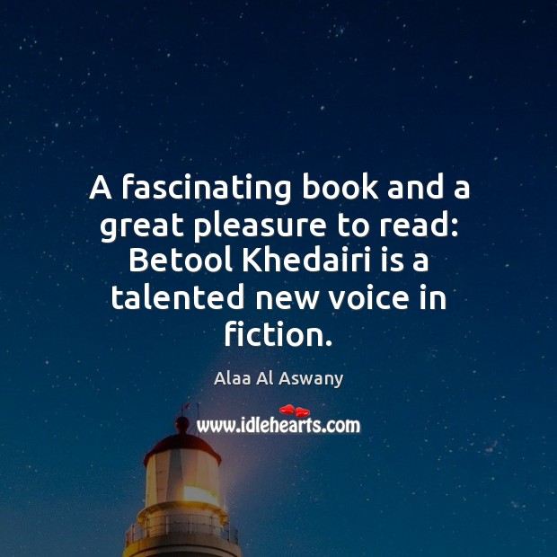 A fascinating book and a great pleasure to read: Betool Khedairi is Image