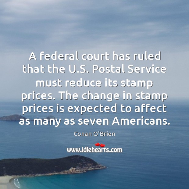 A federal court has ruled that the U.S. Postal Service must Image