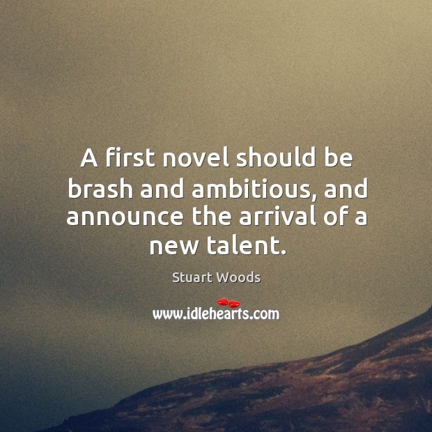 A first novel should be brash and ambitious, and announce the arrival of a new talent. Image