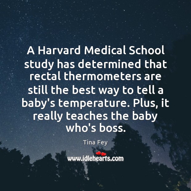 A Harvard Medical School study has determined that rectal thermometers are still Image
