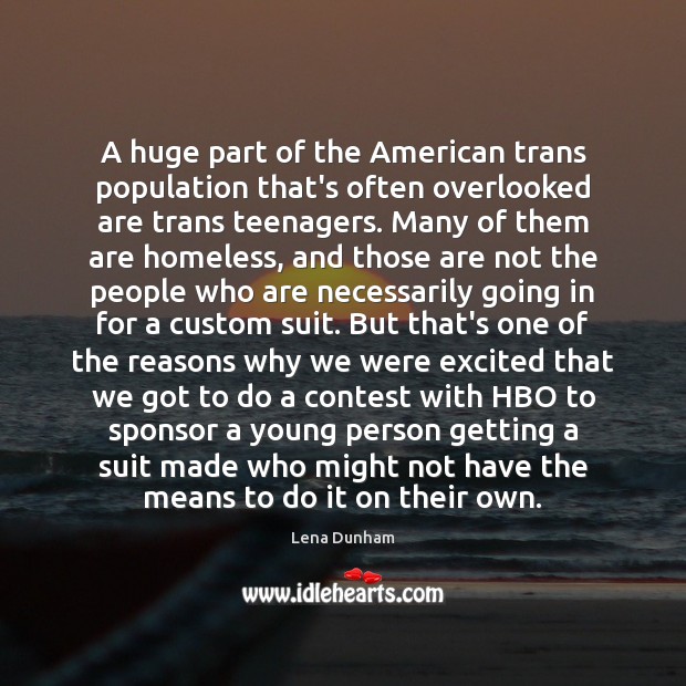 A huge part of the American trans population that’s often overlooked are Image