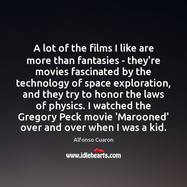 A lot of the films I like are more than fantasies – Image
