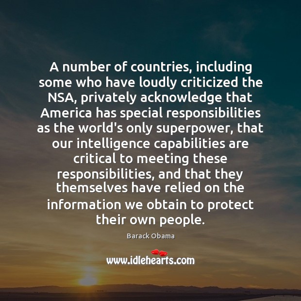 A number of countries, including some who have loudly criticized the NSA, Image