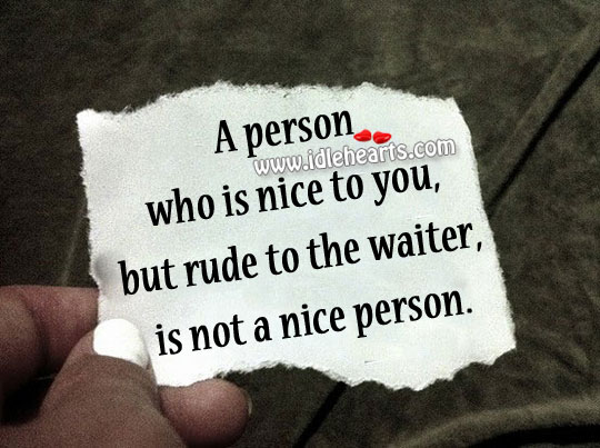 A person who is nice to you Image