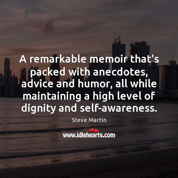 A remarkable memoir that’s packed with anecdotes, advice and humor, all while Image