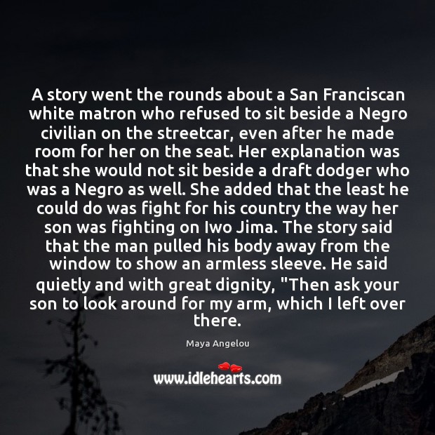 A story went the rounds about a San Franciscan white matron who Image