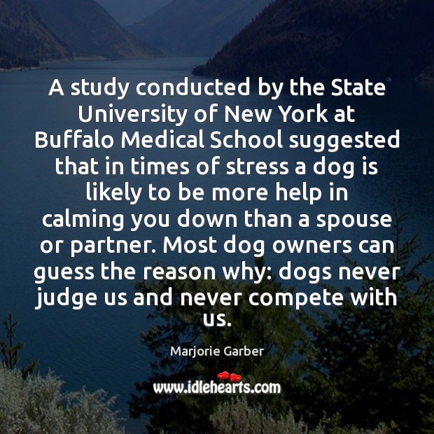 A study conducted by the State University of New York at Buffalo Image