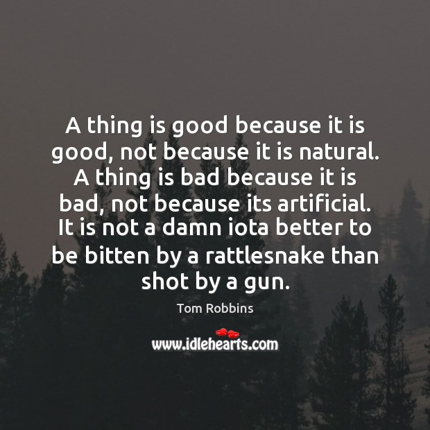 A thing is good because it is good, not because it is Image