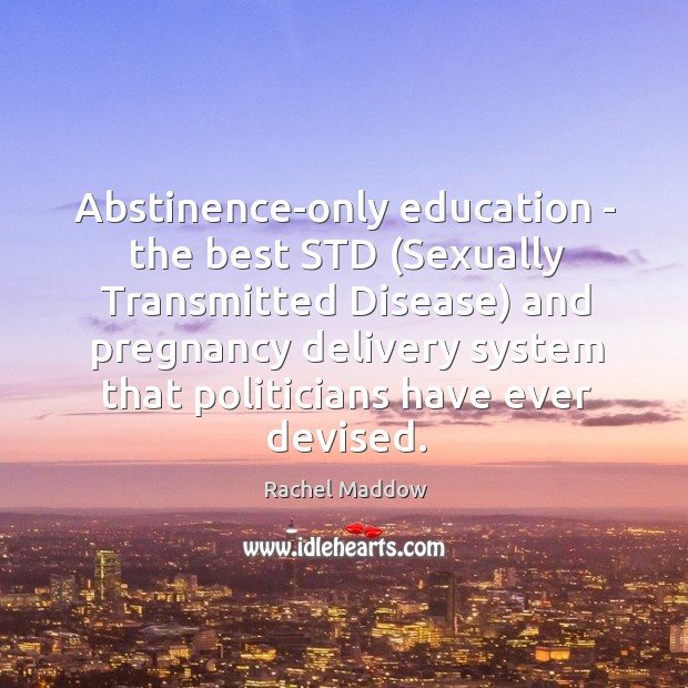 Abstinence-only education – the best STD (Sexually Transmitted Disease) and pregnancy delivery Image