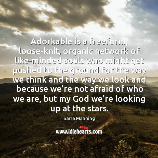 Adorkable is a freeform, loose-knit, organic network of like-minded souls who might Image