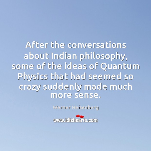 After the conversations about Indian philosophy, some of the ideas of Quantum Image