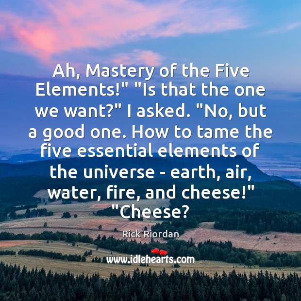 Ah, Mastery of the Five Elements!” “Is that the one we want?” Image