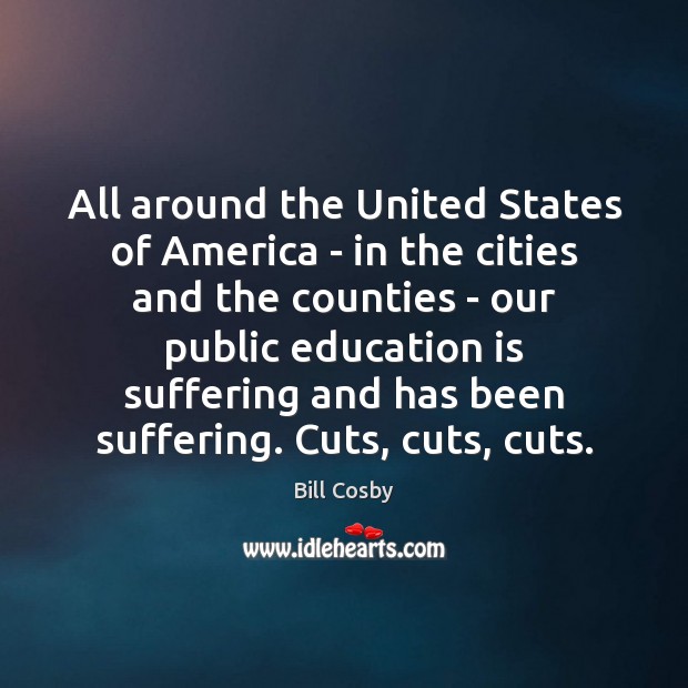 All around the United States of America – in the cities and Education Quotes Image