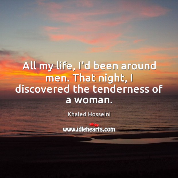 All my life, I’d been around men. That night, I discovered the tenderness of a woman. Image