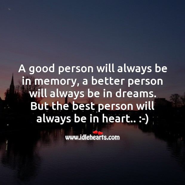 Always be in my heart. Love Messages Image