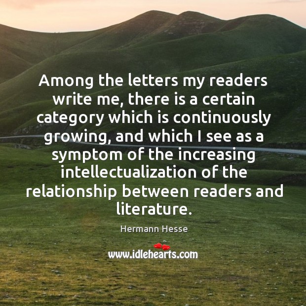 Among the letters my readers write me, there is a certain category which is continuously growing Image