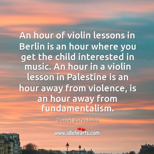 An hour of violin lessons in Berlin is an hour where you Image