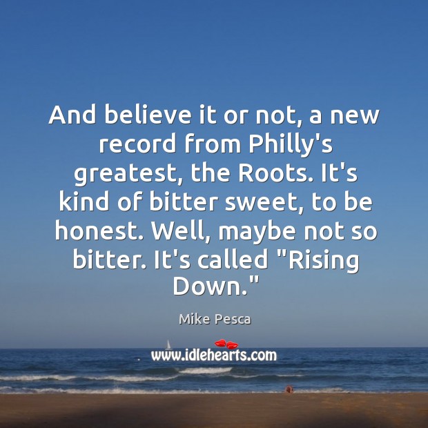 And believe it or not, a new record from Philly’s greatest, the Image