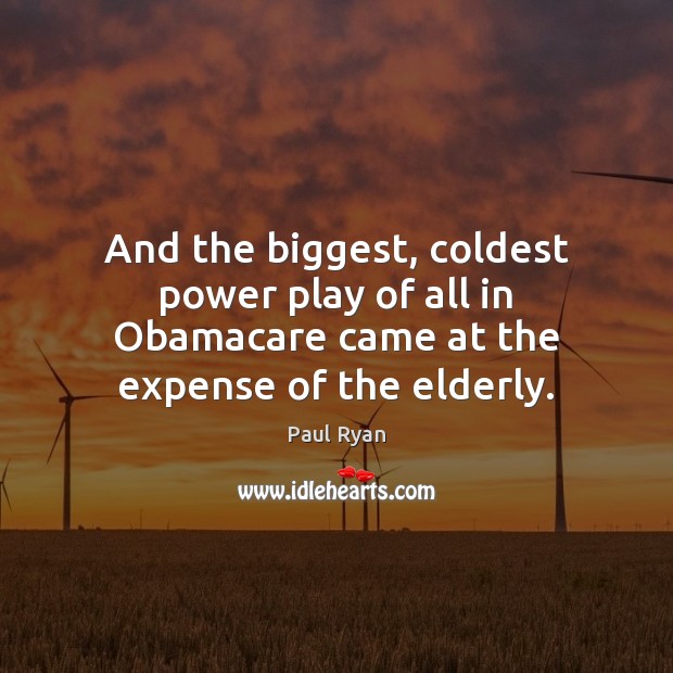 And the biggest, coldest power play of all in Obamacare came at Image