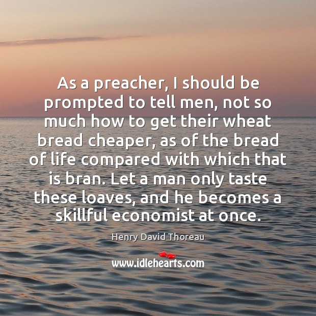 As a preacher, I should be prompted to tell men, not so Image
