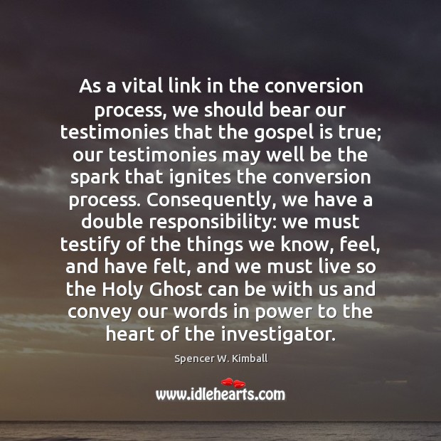 As a vital link in the conversion process, we should bear our Image