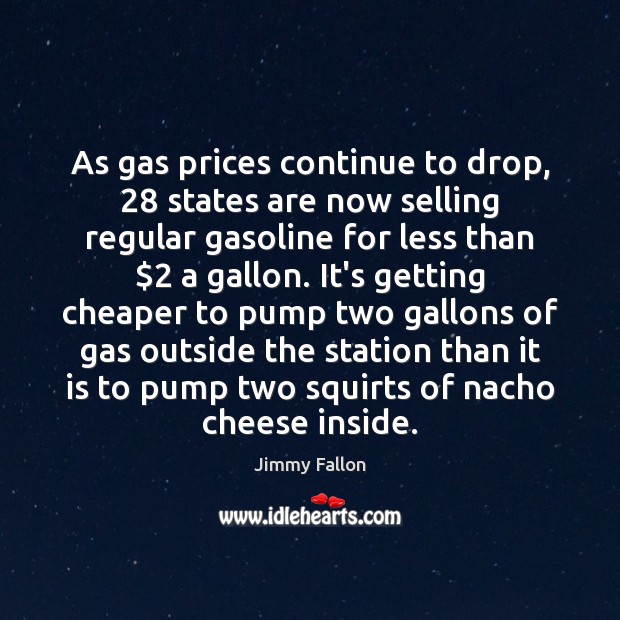 As gas prices continue to drop, 28 states are now selling regular gasoline Image