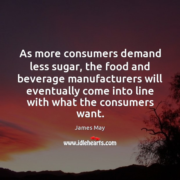 As more consumers demand less sugar, the food and beverage manufacturers will Image