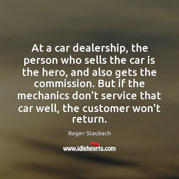 At a car dealership, the person who sells the car is the Car Quotes Image