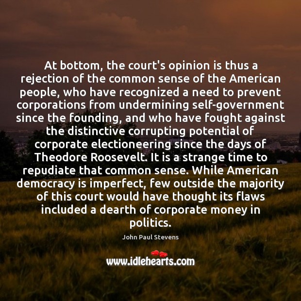 At bottom, the court’s opinion is thus a rejection of the common Democracy Quotes Image