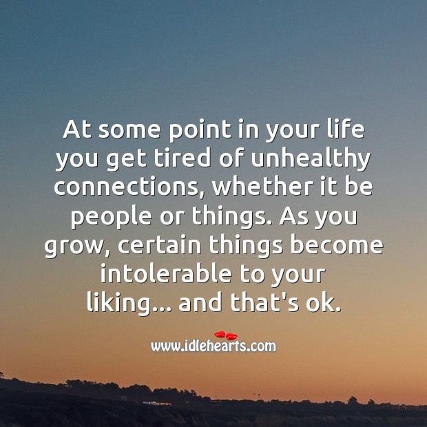 At some point in your life you get tired… and that’s ok. Image