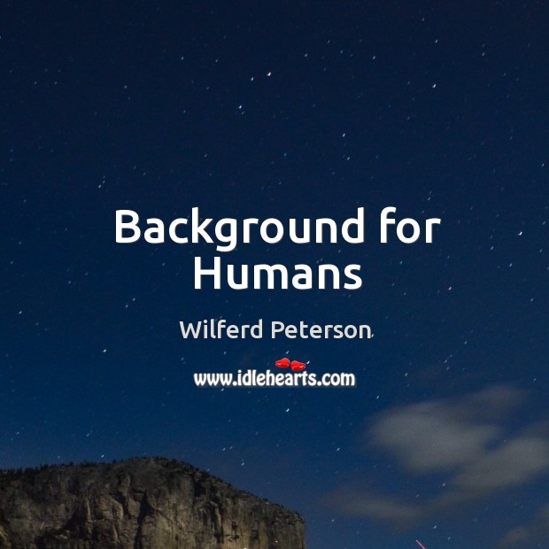 Background for Humans Image