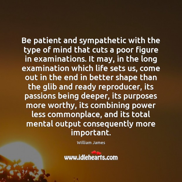 Be patient and sympathetic with the type of mind that cuts a Image
