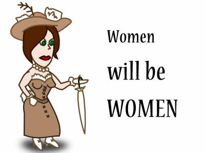 Women will be women Moral Stories Image