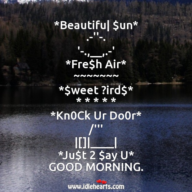 Beautiful sun Good Morning Messages Image