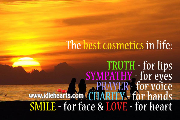 The best cosmetics for life Image