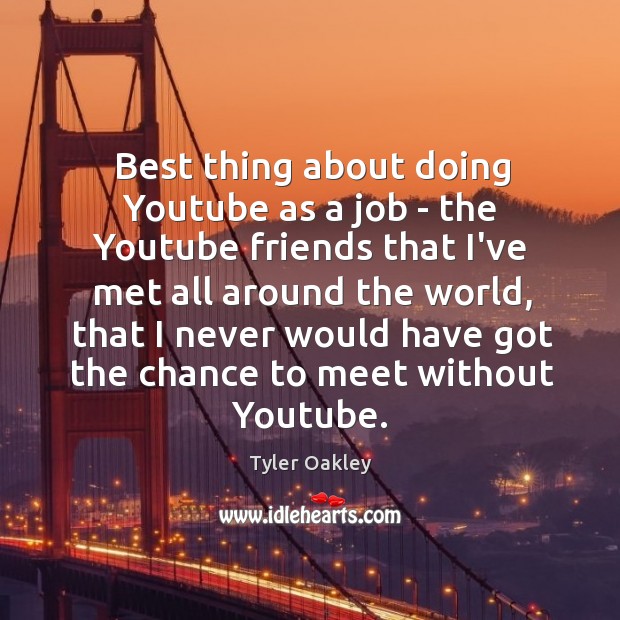 Best thing about doing Youtube as a job – the Youtube friends Image