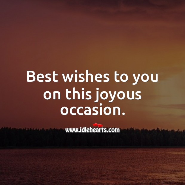 Best wishes to you on this joyous occasion. Bar Mitzvah Messages Image