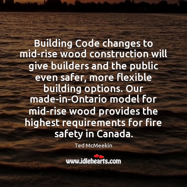 Building Code changes to mid-rise wood construction will give builders and the Image